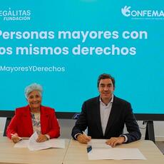 La Fundación Legálitas firma un acuerdo de colaboración con CONFEMAC por la igualdad de derechos de las personas mayores
